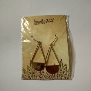 Gold Geometric Earrings